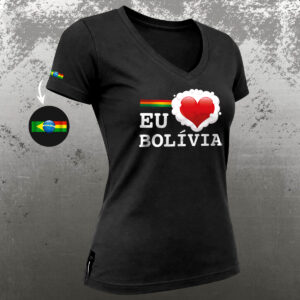 Baby-Look - Preta - Gola V